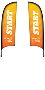 Picture of 7' Razor Flags Double Side