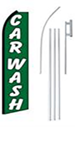 Picture of Car Wash Green Flag
